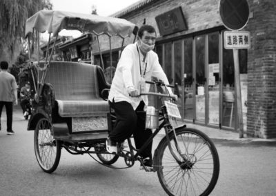 rickshaw in beijing