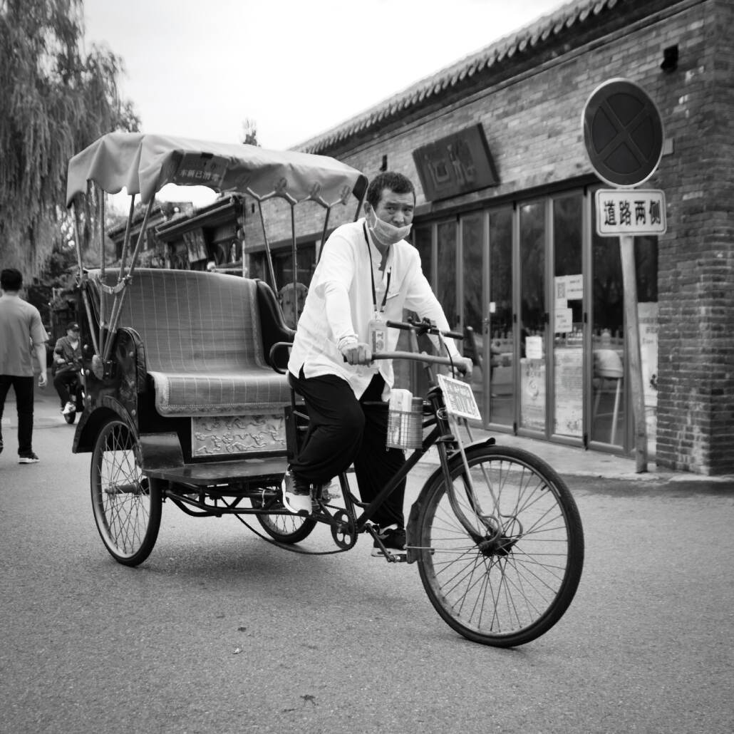 rickshaw in beijing
